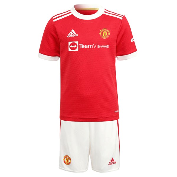 Camiseta Manchester United Primera Equipación Niño 2021/2022 Rojo